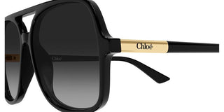 Chloé CH0364S women Black Pilot Sunglasses