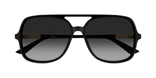 Chloé CH0364S women Black Pilot Sunglasses