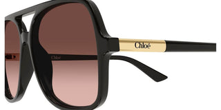Chloé CH0364S women Grey Pilot Sunglasses