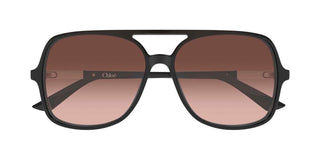 Chloé CH0364S women Grey Pilot Sunglasses