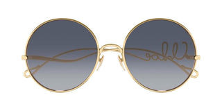 Chloé CH0372S women Gold Round Sunglasses