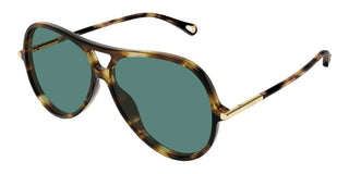 Chloé CH0395S women Havana Round Sunglasses