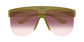 Chloé CH0416S women Gold Pilot Sunglasses