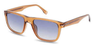 Police Champ 14 Splq83 Unisex Brown Squared Sunglasses