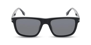 Police Champ 14 Splq83 Unisex Black Squared Sunglasses