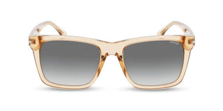 Police Champ 9 Spln35e Men Yellow Squared Sunglasses