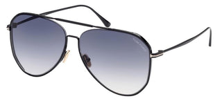 Tom Ford CHARLES-02 FT 0853 men Black Pilot Sunglasses