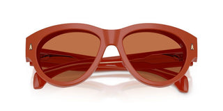 Moncler Chicane Me6016u Unisex Red Oval Sunglasses