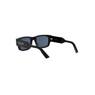DIOR DiorCouture Christian Dior Label S1I men Black Rectangle Sunglasses