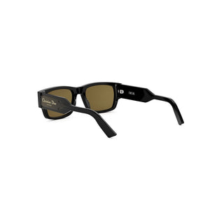 DIOR DiorCouture Christian Dior Label S1I men Black Rectangle Sunglasses
