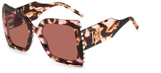 Carolina Herrera CH 0001/S women Havana Geometric Sunglasses