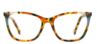 Carolina Herrera CH 0057 women Havana Geometric Eyeglasses