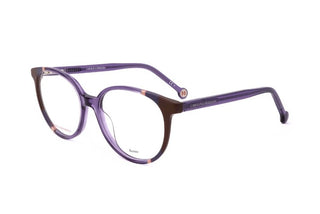 Carolina Herrera Ch 0067 Women Violet Geometric Eyeglasses