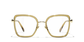 Chanel Ch 2222 Women Gold Butterfly Eyeglasses
