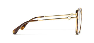 Chanel Ch 2222 Women Havana Butterfly Eyeglasses