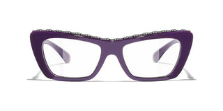 CHANEL CH 3480 women Violet Butterfly Eyeglasses