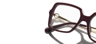 Chanel Ch 3487 Women Red Rectangle Eyeglasses