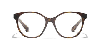 Chanel Ch 3493 Women Havana Pantos Eyeglasses