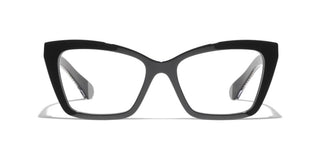 Chanel Ch 3494 Women Black Butterfly Eyeglasses