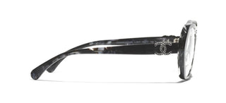 Chanel Ch 3496 Women Grey Geometric Eyeglasses