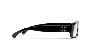 Chanel Ch 3497 Women Black Rectangle Eyeglasses