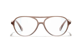 Chanel Ch 3504 Women Brown Pilot Eyeglasses