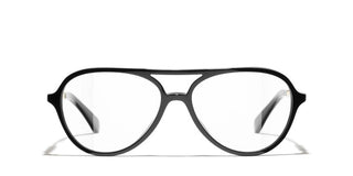 Chanel Ch 3504 Women Black Pilot Eyeglasses