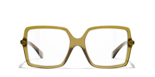 Chanel Ch 3505 Women Green Square Eyeglasses