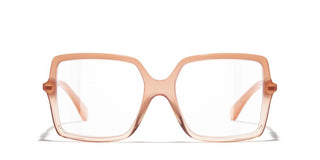Chanel Ch 3505 Women Brown Square Eyeglasses