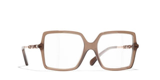 Chanel Ch 3505 Women Brown Square Eyeglasses