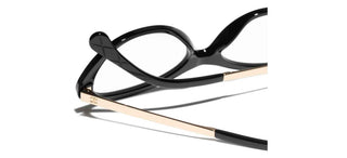 Chanel Ch 3508 Women Black Cat Eye Eyeglasses