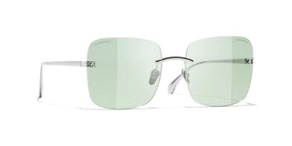 CHANEL CH 4287ST women Silver Square Sunglasses