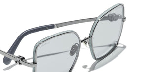 CHANEL CH 4288Q women Silver Square Sunglasses