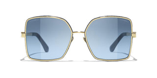 CHANEL CH 4288Q women Gold Square Sunglasses