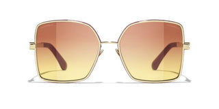 CHANEL CH 4288Q women Gold Square Sunglasses