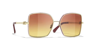 CHANEL CH 4288Q women Gold Square Sunglasses