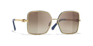 CHANEL CH 4288Q women Gold Square Sunglasses