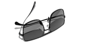 CHANEL CH 4294 women Black Pilot Sunglasses