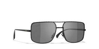 CHANEL CH 4294 women Black Pilot Sunglasses