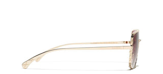 CHANEL CH 4294 women Gold Pilot Sunglasses