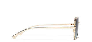 CHANEL CH 4294 women Gold Pilot Sunglasses