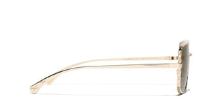 CHANEL CH 4294 women Gold Pilot Sunglasses