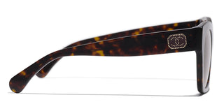 CHANEL CH 5478 women Havana Square Sunglasses