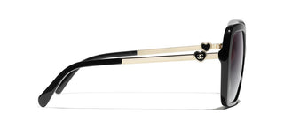 CHANEL CH 5521 women Black Square Sunglasses