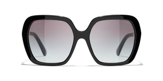 CHANEL CH 5521 women Black Square Sunglasses