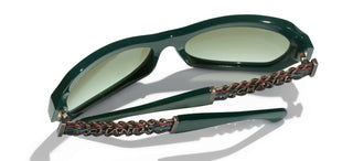 CHANEL CH 5537Q women Green Sunglasses