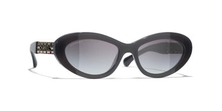 CHANEL CH 5538Q women Grey Cat Eye Sunglasses