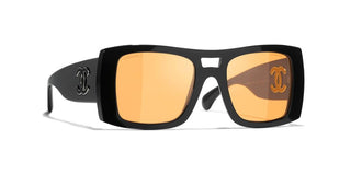 CHANEL CH 5539 women Black Square Sunglasses