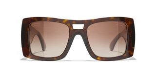 CHANEL CH 5539 women Havana Square Sunglasses