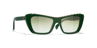 CHANEL CH 5540 women Green Sunglasses